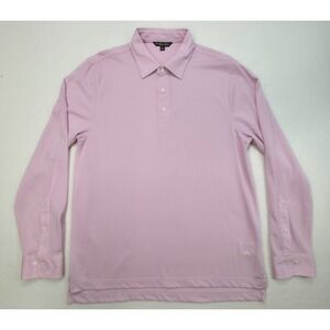 Brooks Brothers Polo Shirt Long Sleeve Men L Pima Cotton Embroidered Limited Use